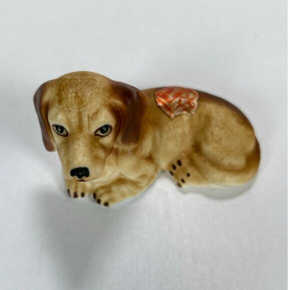 Vintage Dachshund Dog Figurine Taiwan - Picture 2 of 8